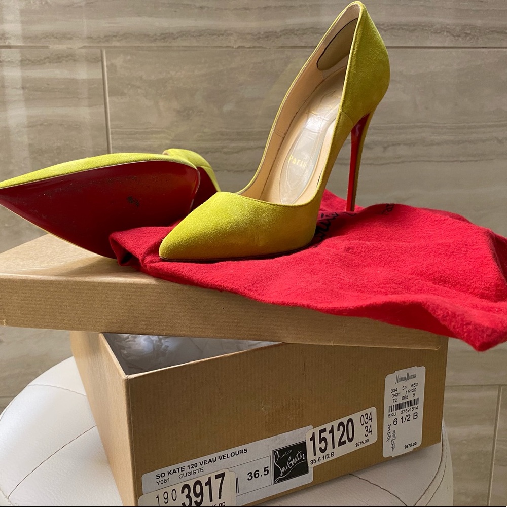 Christian Louboutin So Kate 120 Veau Velours